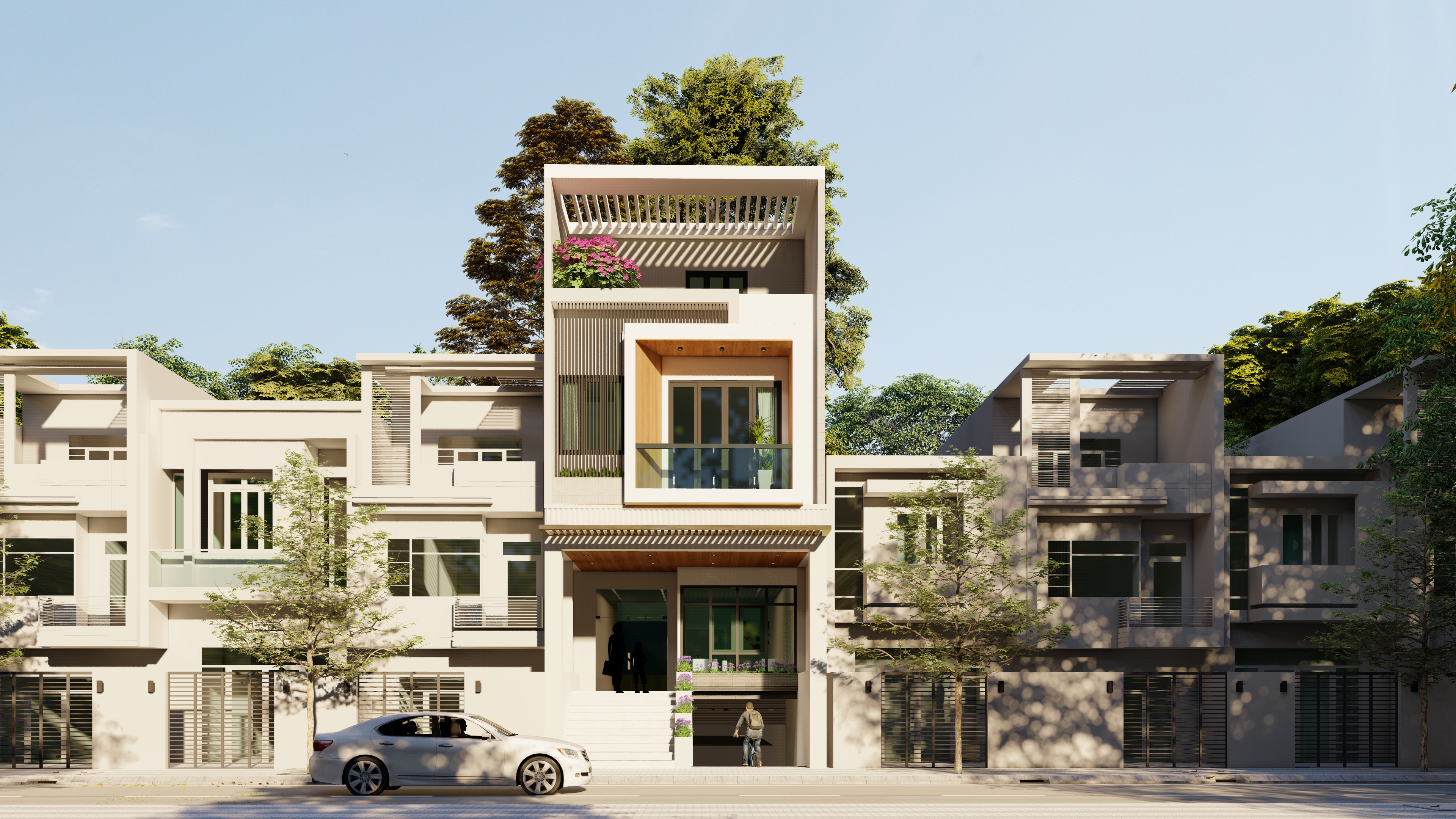 Nhà Phố Hiện Đại 5